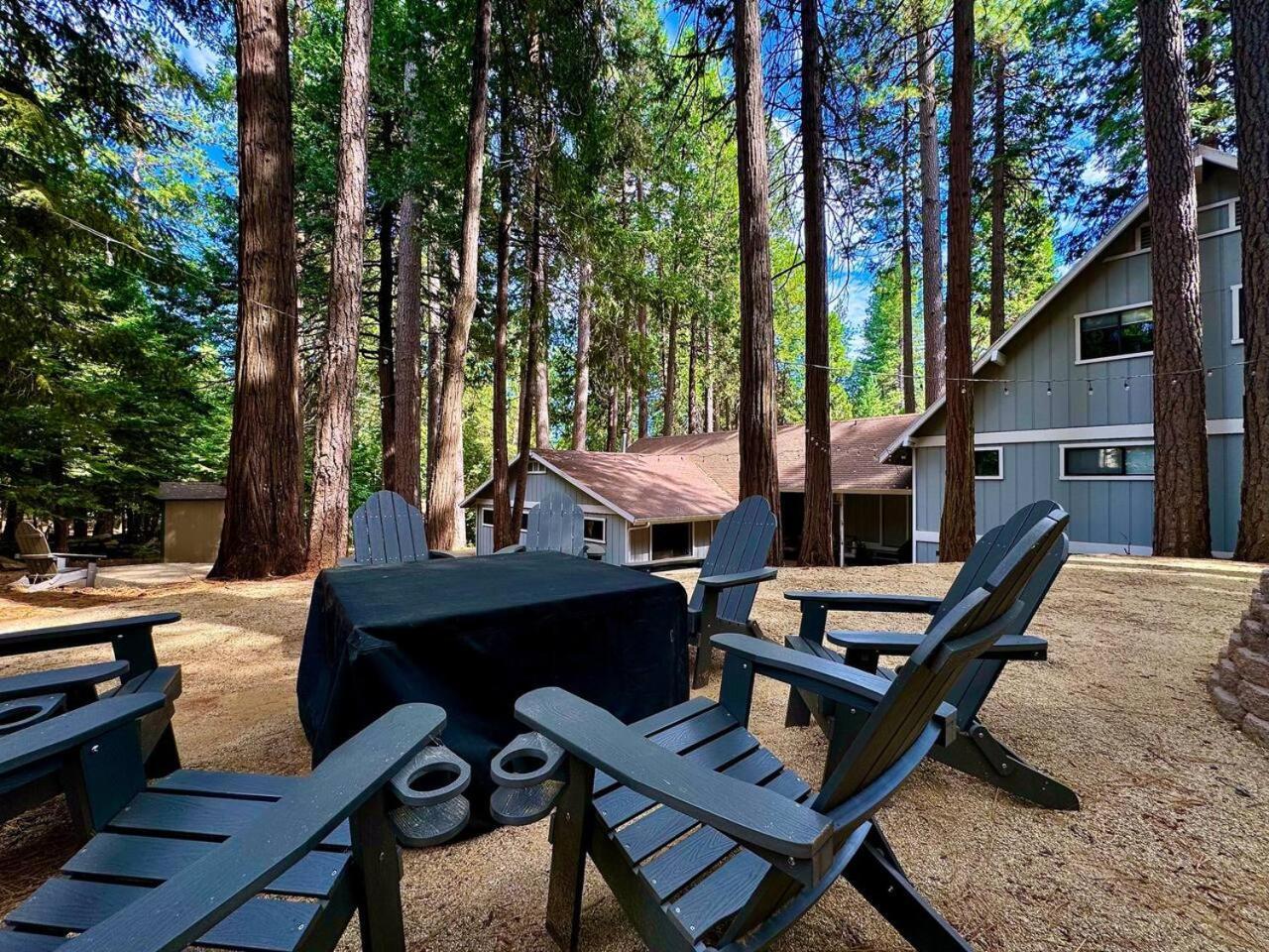 Pollock Pines Cabin In The Trees-Game Room מראה חיצוני תמונה