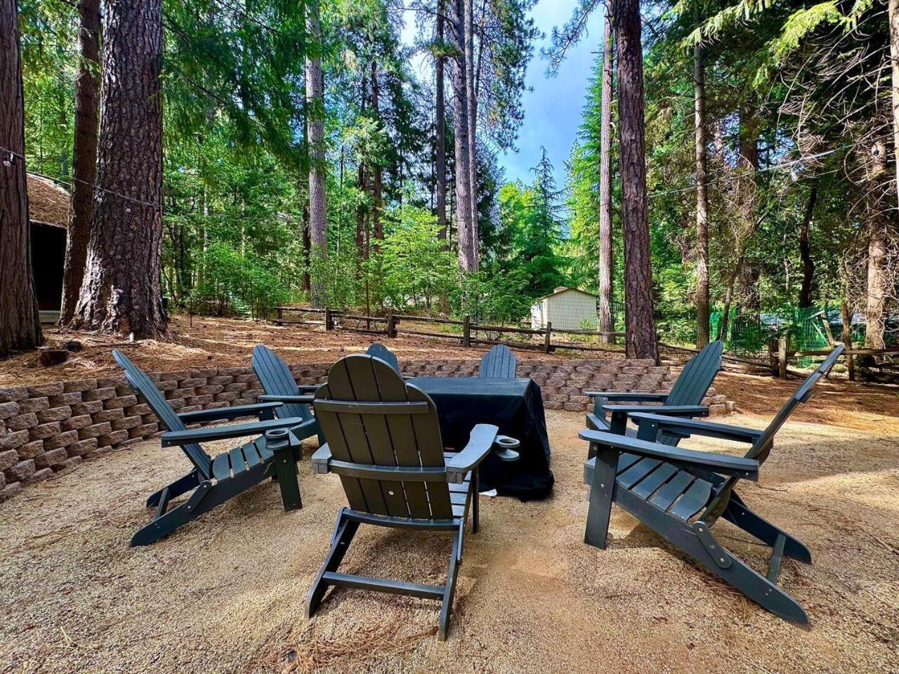 Pollock Pines Cabin In The Trees-Game Room מראה חיצוני תמונה